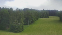 Dojezd hlavní sjezdovky