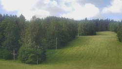 Dojezd hlavní sjezdovky