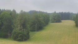 Dojezd hlavní sjezdovky