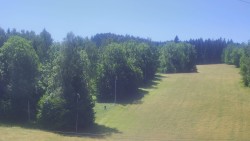 Dojezd hlavní sjezdovky