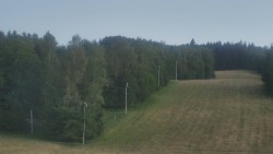 Dojezd hlavní sjezdovky