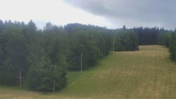 Dojezd hlavní sjezdovky