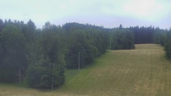 Dojezd hlavní sjezdovky