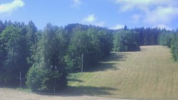 Dojezd hlavní sjezdovky