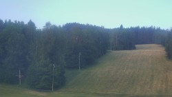 Dojezd hlavní sjezdovky