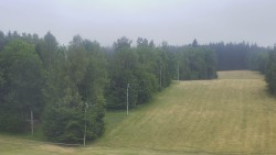 Dojezd hlavní sjezdovky