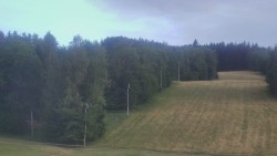 Dojezd hlavní sjezdovky