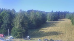 Hauptauslauf der Böschung