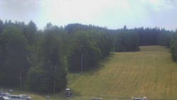 Dojezd hlavní sjezdovky