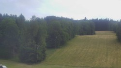 Dojezd hlavní sjezdovky