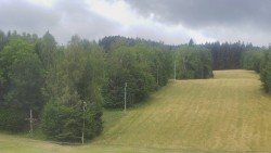 Dojezd hlavní sjezdovky