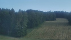 Dojezd hlavní sjezdovky