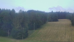 Dojezd hlavní sjezdovky
