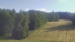 Dojezd hlavní sjezdovky