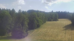 Dojezd hlavní sjezdovky