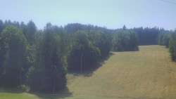 Dojezd hlavní sjezdovky