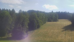 Dojezd hlavní sjezdovky