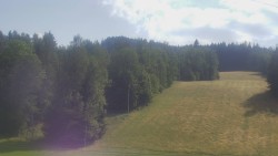 Dojezd hlavní sjezdovky