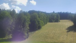 Dojezd hlavní sjezdovky