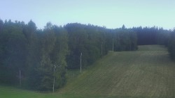 Dojezd hlavní sjezdovky