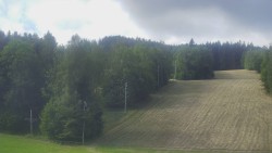 Dojezd hlavní sjezdovky