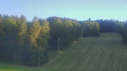 Dojezd hlavní sjezdovky