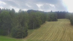 Dojezd hlavní sjezdovky