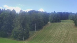 Dojezd hlavní sjezdovky