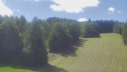 Dojezd hlavní sjezdovky