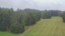 Dojezd hlavní sjezdovky