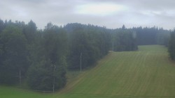 Dojezd hlavní sjezdovky