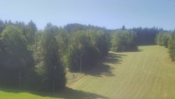 Dojezd hlavní sjezdovky