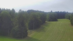 Dojezd hlavní sjezdovky