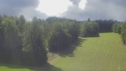 Dojezd hlavní sjezdovky