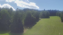Dojezd hlavní sjezdovky