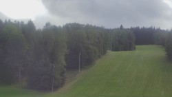 Dojezd hlavní sjezdovky