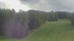 Dojezd hlavní sjezdovky