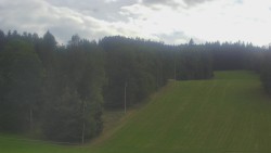 Dojezd hlavní sjezdovky