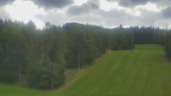 Dojezd hlavní sjezdovky