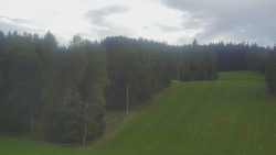 Dojezd hlavní sjezdovky