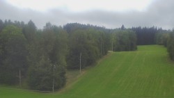 Dojezd hlavní sjezdovky