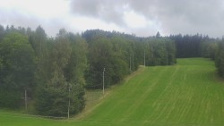 Dojezd hlavní sjezdovky