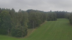 Dojezd hlavní sjezdovky
