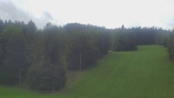 Dojezd hlavní sjezdovky