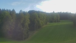 Dojezd hlavní sjezdovky