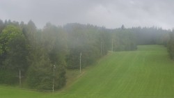 Dojezd hlavní sjezdovky