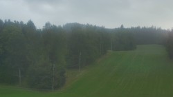 Dojezd hlavní sjezdovky