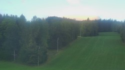 Dojezd hlavní sjezdovky