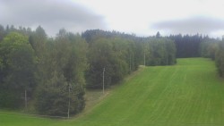 Dojezd hlavní sjezdovky