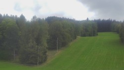 Dojezd hlavní sjezdovky